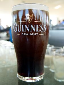 squash club - a pint of guinness