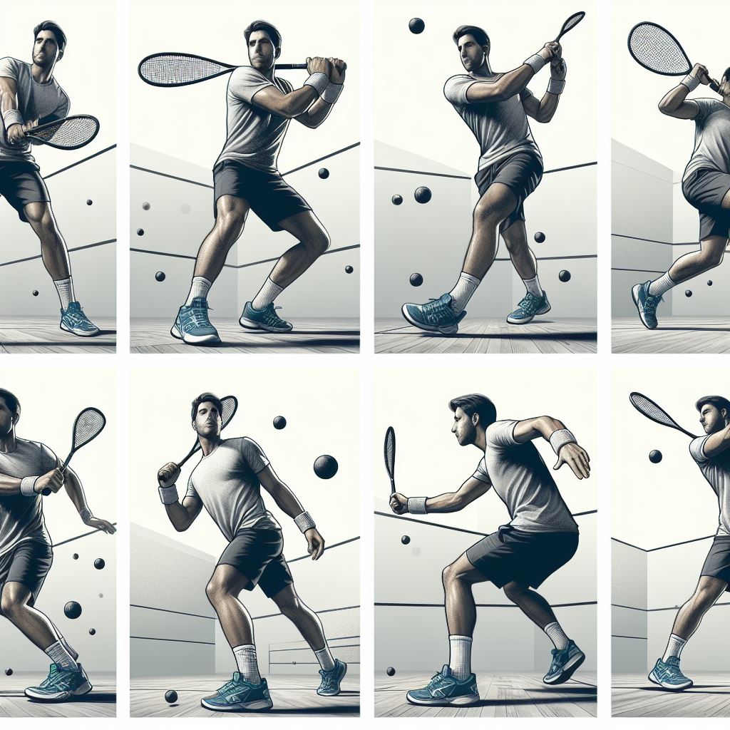 practice squash alone